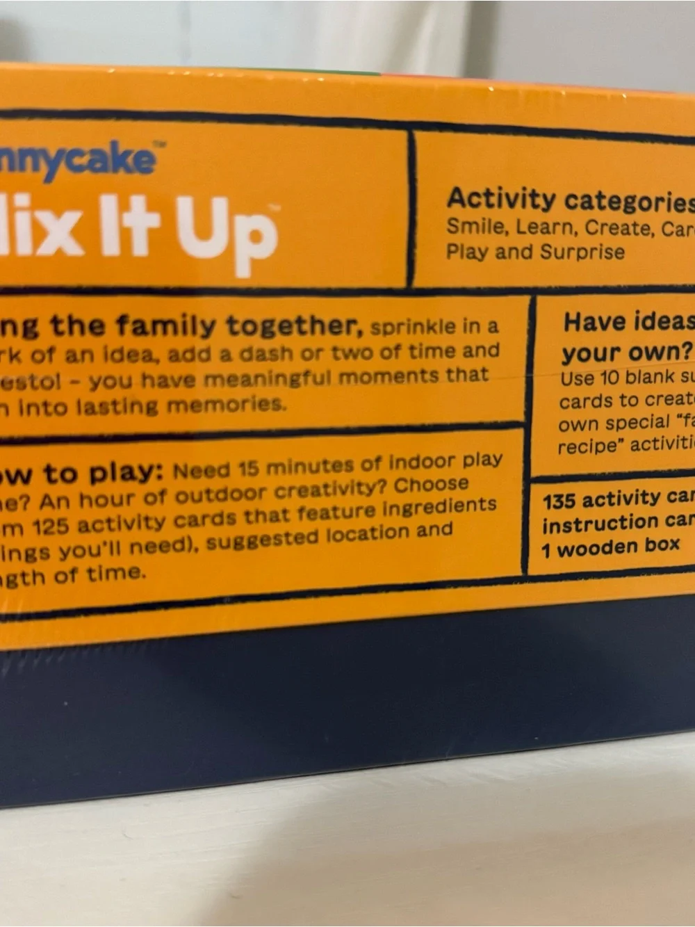 New pennycake Mix It Up Party Game - 4+ age different categories 135 cards